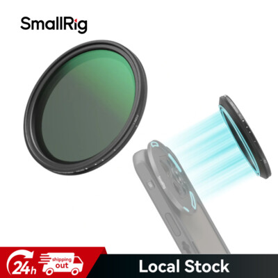 SmallRig Phone Attachable VND Filter ND2-ND32 (1-5 Stop)/ CPL Filter 67mm