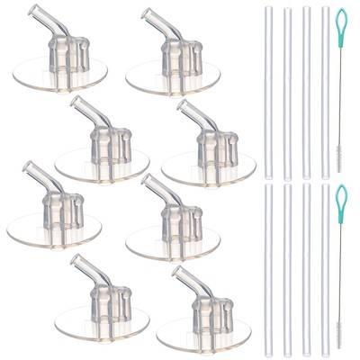 Replacement Straws For Thermos Funtainer 12 Ounce Bottlef401 8 Sets8 Pcs Sili