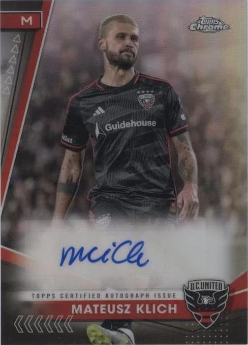 2024 Topps Chrome Mls - Mateusz Klich #CA-MK