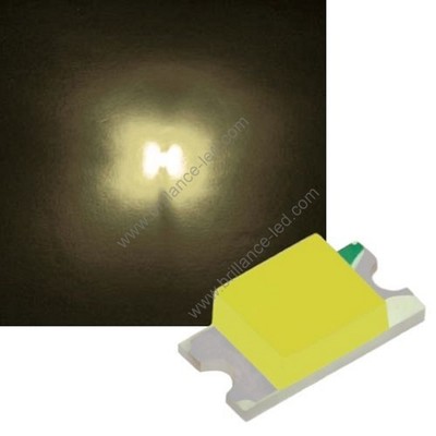 100x Led CMS SMD 3528 Blanc Chaud à souder PLCC-2 warm white haute luminosité
