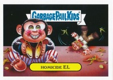 10A HOMICIDE EL 2019 GPK Revenge Horror-ible 1980's BLACK LIGHT MONKEY SHINES