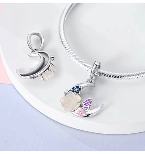 Charm For Bracelet Beads 925 Sterling Silver 24h Free Delivery Special Price - Picture 211 of 271