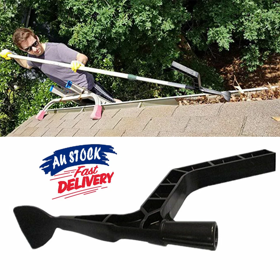Shovel Roof Cleaning Tool Leaves Scoop Dirt Remove Gutter Tool Home Cleaner KC