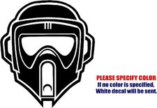 STAR WARS SCOUT TROOPER 1 Decal Sticker Funny Vinyl Car Window Bumper Truck 6"