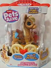Zuru Pets Alive My Magical Pony & Stable Pony Sounds NEW Horse ...