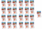 25 SETS OF STEEL METAL JACKS WITH RUBBER SUPER BALL, CLASSIC KIDS TOY FAST SHIP