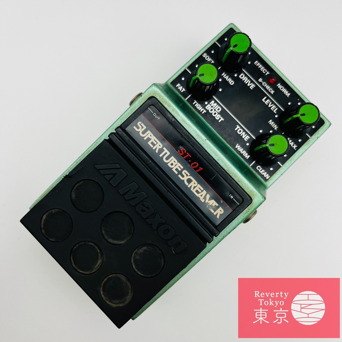 ギター Maxon ST-01 SUPER TUBE SCREAMER Maxon ST-01 Super Tube Screamer Guitar Effect Pedal Made in