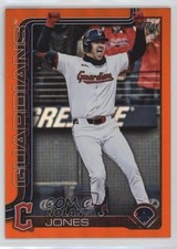 2025 Topps Update Orange Rainbow Foil /25 Nolan Jones #US341 08vx