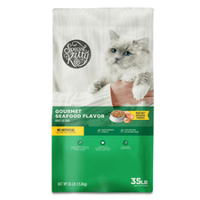 Special Kitty Gourmet Seafood Blend Dry Cat Food 35 lb Bag Adult Maintenance 0.97 per gallon