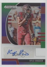 2020 Panini Prizm Draft Picks Rookies Purple & Green 37/199 Kyle Dugger Auto uk2