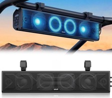 EHAHO UTV Sound Bar 17/25/34in 400W-600W Bluetooth RGB for RZR Can-Am ATV