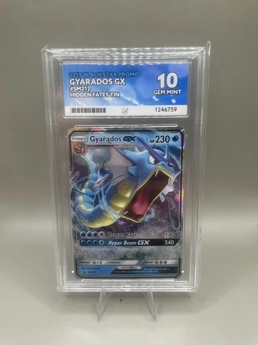 Pokémon TCG Gyarados GX SM212 Hidden Fates 2019 English Holo Promo ACE 10