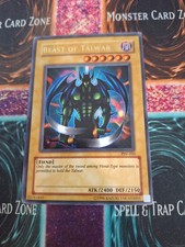 Yugioh Beast of Talwar PSV-103 Ultra Rare OG Unlimited Moderately Played
