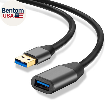 USB 3.0 Extension Cable 15Ft, Aluminum Alloy USB Cable Superspeed USB 3.0 Type a