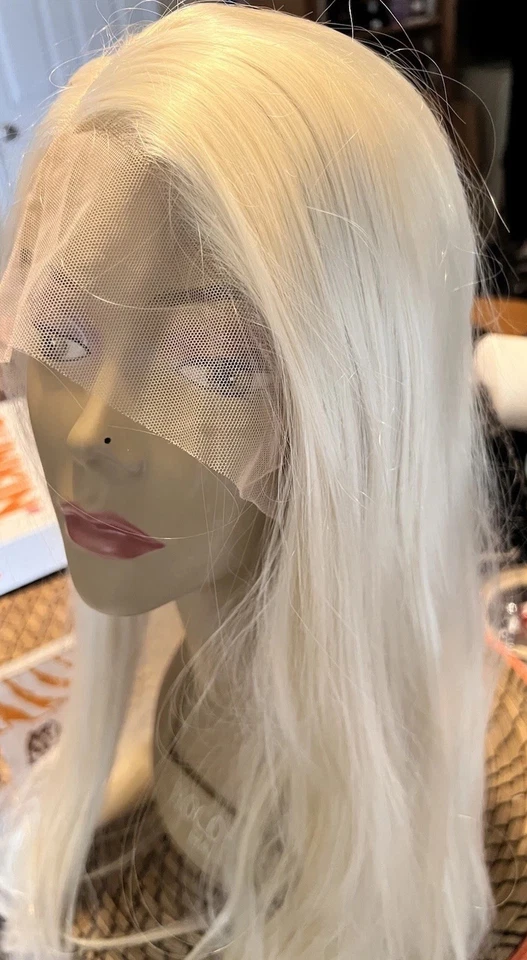 Equal - Peluca Paparazzi Rubia 100% Sintética Frente de Encaje Pelo Grueso En Capas ~NUEVA ~ Foto 2 de 4