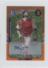 2015 Bowman Orange 25/25 Blake Swihart #FFM-BSW Auto 9hx
