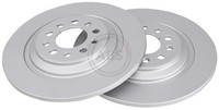 2X A.B.S. Bremsscheibe 18706 FüR Jeep Cherokee KL VAN CRD 4X4 Gdi