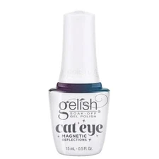 Gelish Soak-Off Gel Polish-Cat Eye Gel Polish - "Blue Eclipse" .5fl oz