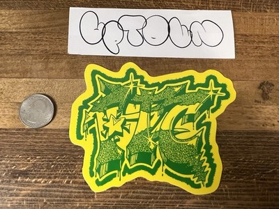 FTC Skateboard Shop Graf Piece STICKER Dunk Palace Supreme DLXSF