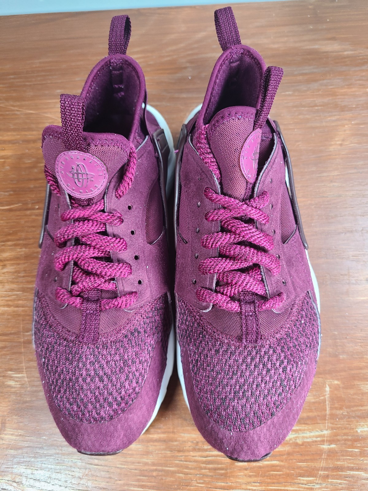 Nike Air Hurache Run Ultra Maroon Red Shoes Youth… - image 4
