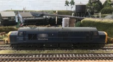 Bachmann 37-784 00 gauge class 37/037242 Mainline Blue, Weathered,Boxed