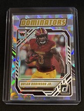 🔥Brian Robinson 2025 Donruss #DOM-BRN Jr. Dominators Commanders