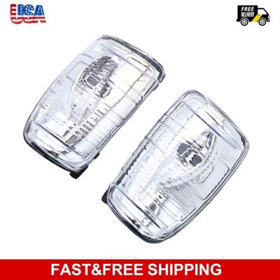 For 2015-2021 Ford Transit 150 250 350 HD Mirror Turn Signal Lamp Shell Set