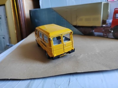 CAMION FIAT IVECO UNIC MINIBUS POMPIERS FIRE BRIGADE OLD CAR 1:43 o