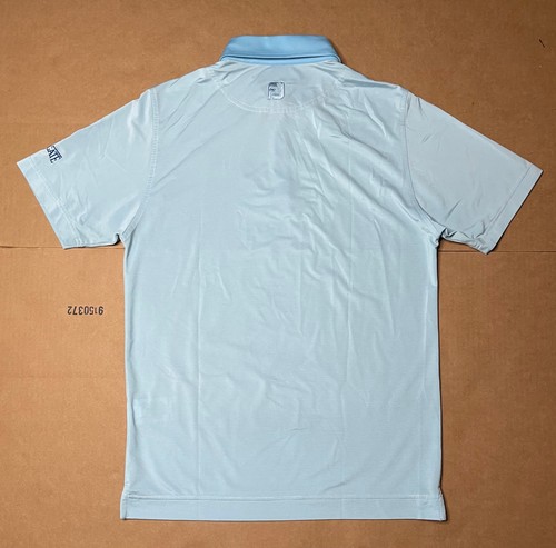 Footjoy Men’s S “The Wyndgate” Athletic Fit Striped Short Sleeve Polo Golf Shirt - Picture 4 of 9