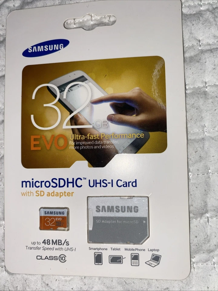 (3)Samsung EVO 64GB microSDXC micro SD SDXC UHS microSD for GALAXY S5 S7 S8 S9 - Image 4 of 4