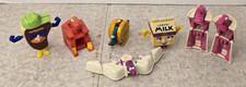 7 McDonald's Happy Meal Transformer Food Toys 1990  1993 Lot