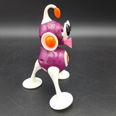 2006 McDonalds Zizzle Iz Alien Toy Purple With Orange Not Working