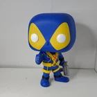 Funko Pop! Marvel 10" Deadpool 548 Blue & Yellow X-Men BOBBLE-HEAD Loose Figure