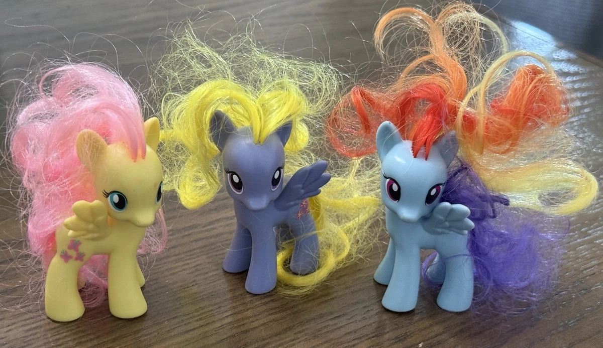 孩之宝小马宝莉蓝色动作玩偶及配件| eBay