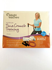 Weight Watchers Time Crunch Training With Resistance Cord DVD Workout NEW