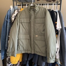 Vintage Christian Dior Monsieur Sport Jacket Mens 40R Green Lined