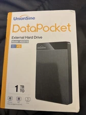 UnionSine DataPocket 1TB External Hard Drive USB 3.0 – Model HD2510 – NEW 🆕 