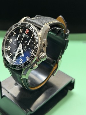 Victorinox Swiss Army Chrono Classic Wristwatch Titanium Black