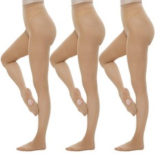 MANZI Dance Tights for Women Solid Color Ballet Tights Comfortable Convertibl...