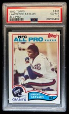1982 Topps Lawrence Taylor Rookie RC #434 Giants PSA 6