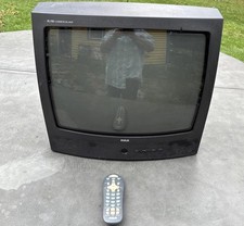 RCA XL100 Commercial Skip 19in CRT TV 1999 Retro Gaming F19207BC W/remote
