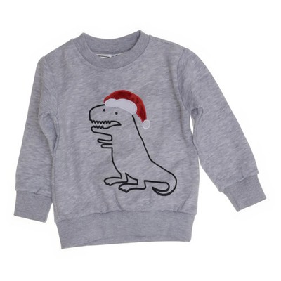 Zeeman, Sweatshirt, Größe: 92, Grau/Rot, Baumwolle/Polyester, Print #c8u