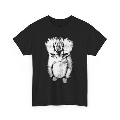 Sad Kitten Meme Standing Cat T-Shirt