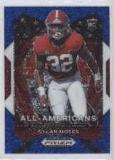2021 Panini Prizm Draft Picks All-American Blue Circles Dylan Moses #190 1s8