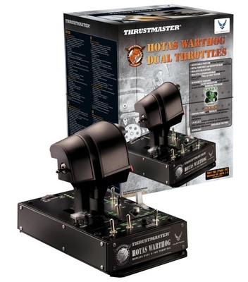 3362932914341 Joystick Hotas Warthog PC Dual Throttles Thrustmaster