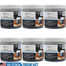 Charcoal Odor Eliminator Scent Free Gel Air Freshener Closet Office 6 Count 17oz