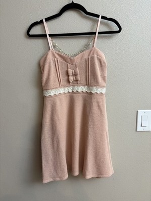 Liz Lisa My Melody Sanrio Collab Dress Knit Lace Pink Medium Kawaii | eBay