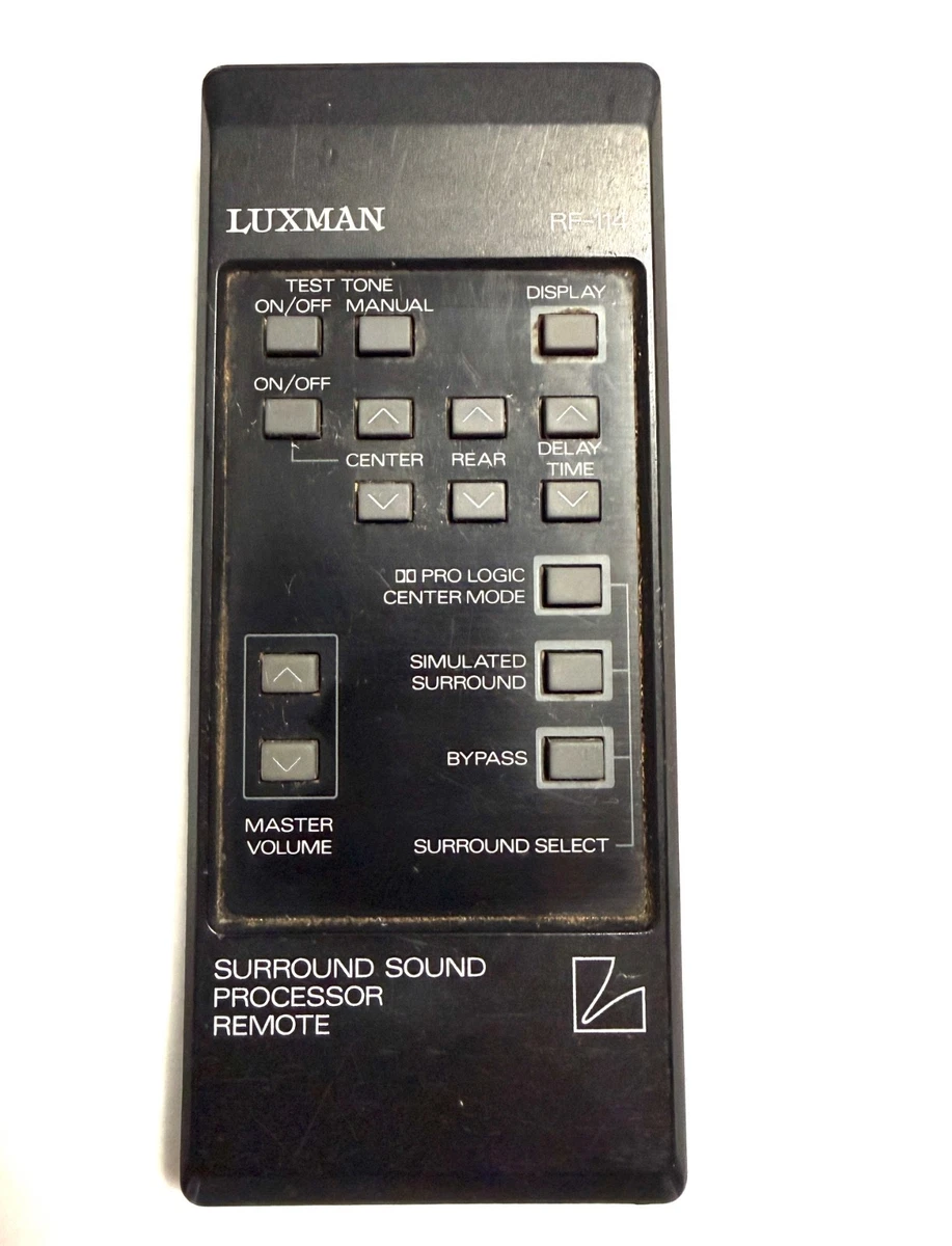 Luxman TV, Video & Home Audio Remote Controls for sale - eBay