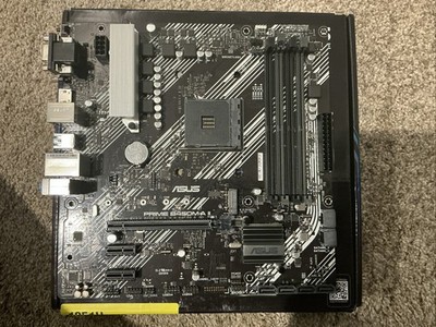 ASUS Prime B450M-A II AM4 DDR4 Motherboard (not Working)