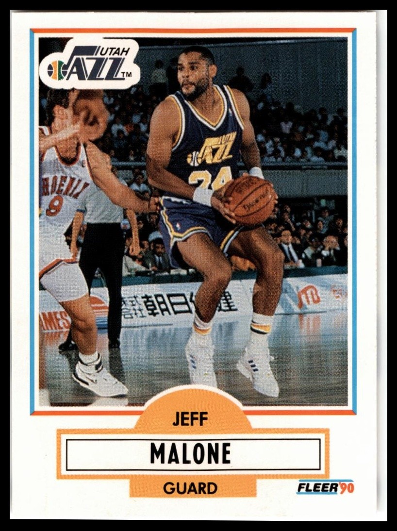 1990-91 Fleer Update #U-94 Jeff Malone